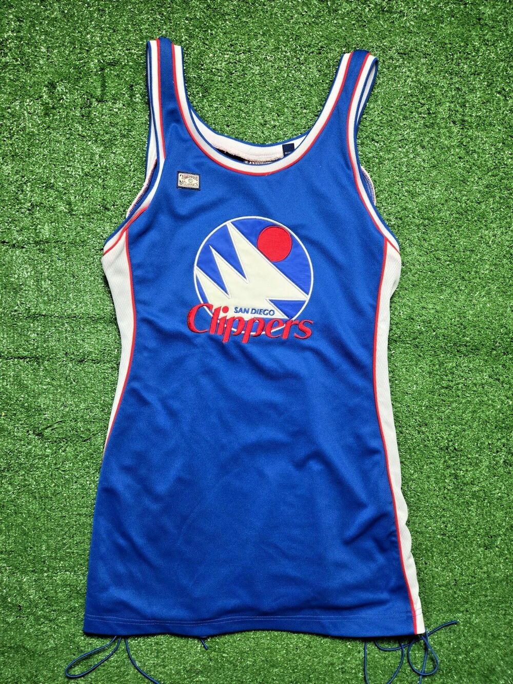 NBA San Diego Clippers Women's Dress XL Mitchell & Ness Hardwood Classics Blue
